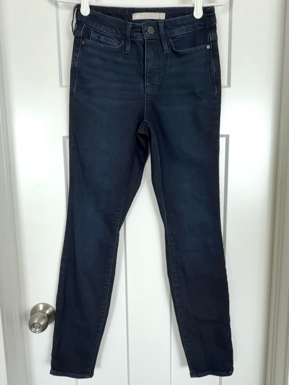 Athleta Sculptek Skinny Jeans in overdye wash, size 2